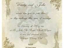 89 The Best Wedding Invitation Template Victorian for Ms Word with Wedding Invitation Template Victorian