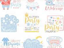 Pajama Party Invitation Template