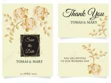 Wedding Invitation Template Card