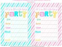 90 Creating Birthday Invitation Templates For 10 Year Old Now by Birthday Invitation Templates For 10 Year Old
