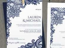 90 Customize Wedding Invitation Layout Navy Blue Formating with Wedding Invitation Layout Navy Blue