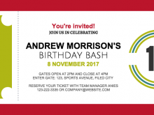 90 Format Ticket Birthday Invitation Template For Free by Ticket Birthday Invitation Template