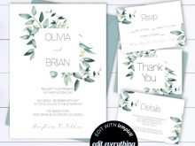 90 Format Wedding Invitation Template Eucalyptus Formating for Wedding Invitation Template Eucalyptus