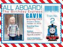 90 Free Thomas The Train Blank Invitation Template Now for Thomas The Train Blank Invitation Template