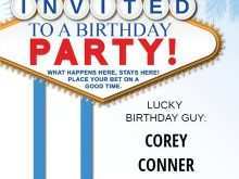 91 Customize Our Free Vegas Party Invitation Template Photo for Vegas Party Invitation Template