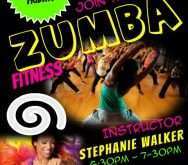 91 Format Zumba Party Invitation Template With Stunning Design with Zumba Party Invitation Template
