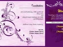 91 Free Printable How To Create Wedding Invitation Template Formating by How To Create Wedding Invitation Template
