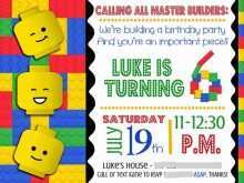 91 Free Printable Lego Birthday Party Invitation Template Now with Lego Birthday Party Invitation Template