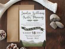 91 Free Wedding Invitation Template Mountain for Ms Word with Wedding Invitation Template Mountain