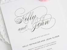 91 How To Create Simple And Elegant Wedding Invitation Template Templates with Simple And Elegant Wedding Invitation Template