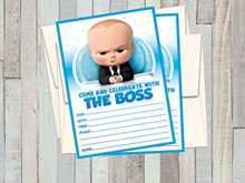 91 Printable Boss Baby Birthday Invitation Template Templates for Boss Baby Birthday Invitation Template
