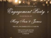 Engagement Party Invitation Template