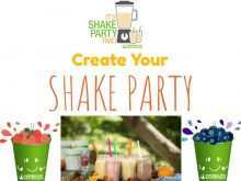 91 Visiting Herbalife Shake Party Invitation Template in Photoshop by Herbalife Shake Party Invitation Template