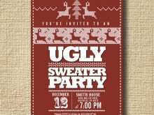 92 Adding Ugly Sweater Party Invitation Template Free in Word with Ugly Sweater Party Invitation Template Free