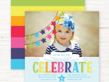 92 Create Birthday Invitation Template Rainbow Layouts with Birthday Invitation Template Rainbow