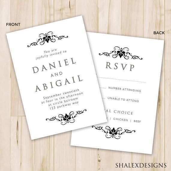 92 Creating Elegant Wedding Invitation Card Template Psd Formating with Elegant Wedding Invitation Card Template Psd