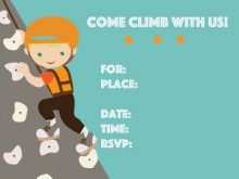 92 Creative Rock Climbing Party Invitation Template Free Maker by Rock Climbing Party Invitation Template Free