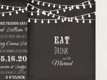 92 Customize Our Free Chalkboard Wedding Invitation Template Free PSD File with Chalkboard Wedding Invitation Template Free