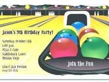 92 Format Ten Pin Bowling Party Invitation Template Templates by Ten Pin Bowling Party Invitation Template