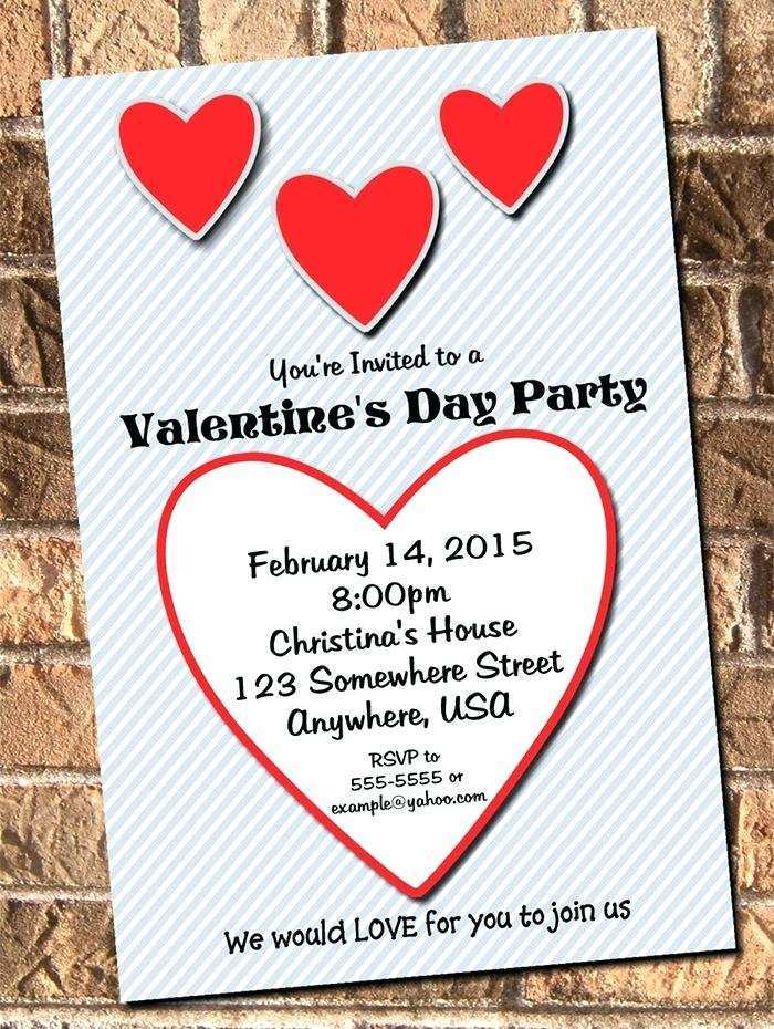 92 Format Valentine Party Invitation Template Maker by Valentine Party Invitation Template