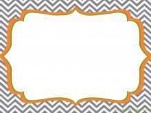 Blank Invitation Card Template