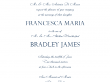 92 Printable Free Wedding Invite Sample Layouts by Free Wedding Invite Sample