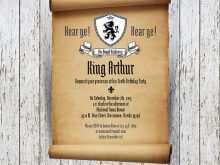 92 Printable Knight Party Invitation Template in Word for Knight Party Invitation Template
