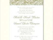 92 The Best Formal Invitation Template Word PSD File with Formal Invitation Template Word