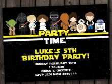 93 Adding Birthday Invitation Template Star Wars Layouts for Birthday Invitation Template Star Wars