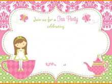93 Best Tea Party Invitation Template Photo by Tea Party Invitation Template