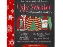 93 Blank Ugly Sweater Holiday Party Invitation Template for Ms Word for Ugly Sweater Holiday Party Invitation Template