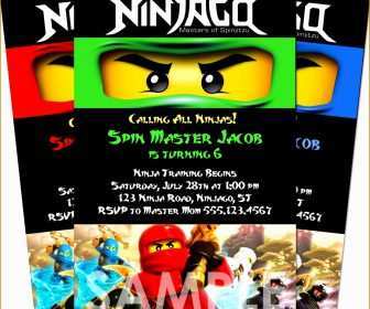 93 Creating Ninjago Party Invitation Template Free Templates With Ninjago Party Invitation Template Free Cards Design Templates