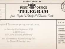 93 Creating Telegram Wedding Invitation Template for Ms Word for Telegram Wedding Invitation Template
