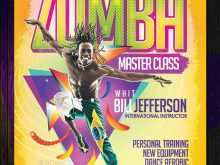 93 Creating Zumba Party Invitation Template for Ms Word with Zumba Party Invitation Template