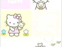 93 Customize Hello Kitty Birthday Invitation Template Free For Free by Hello Kitty Birthday Invitation Template Free