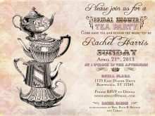 93 Customize Victorian Tea Party Invitation Template Maker with Victorian Tea Party Invitation Template