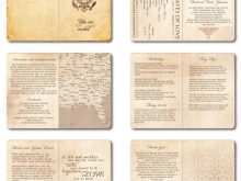 93 Online Diy Passport Wedding Invitation Template in Word for Diy Passport Wedding Invitation Template