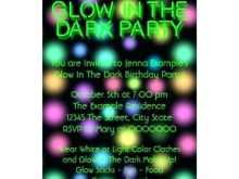 93 Online Glow In The Dark Party Invitation Template Free Photo for Glow In The Dark Party Invitation Template Free