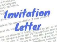 Formal Invitation For Meeting Template