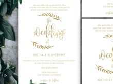 94 Creative Gold Wedding Invitation Kit By Celebrate It Template Maker by Gold Wedding Invitation Kit By Celebrate It Template