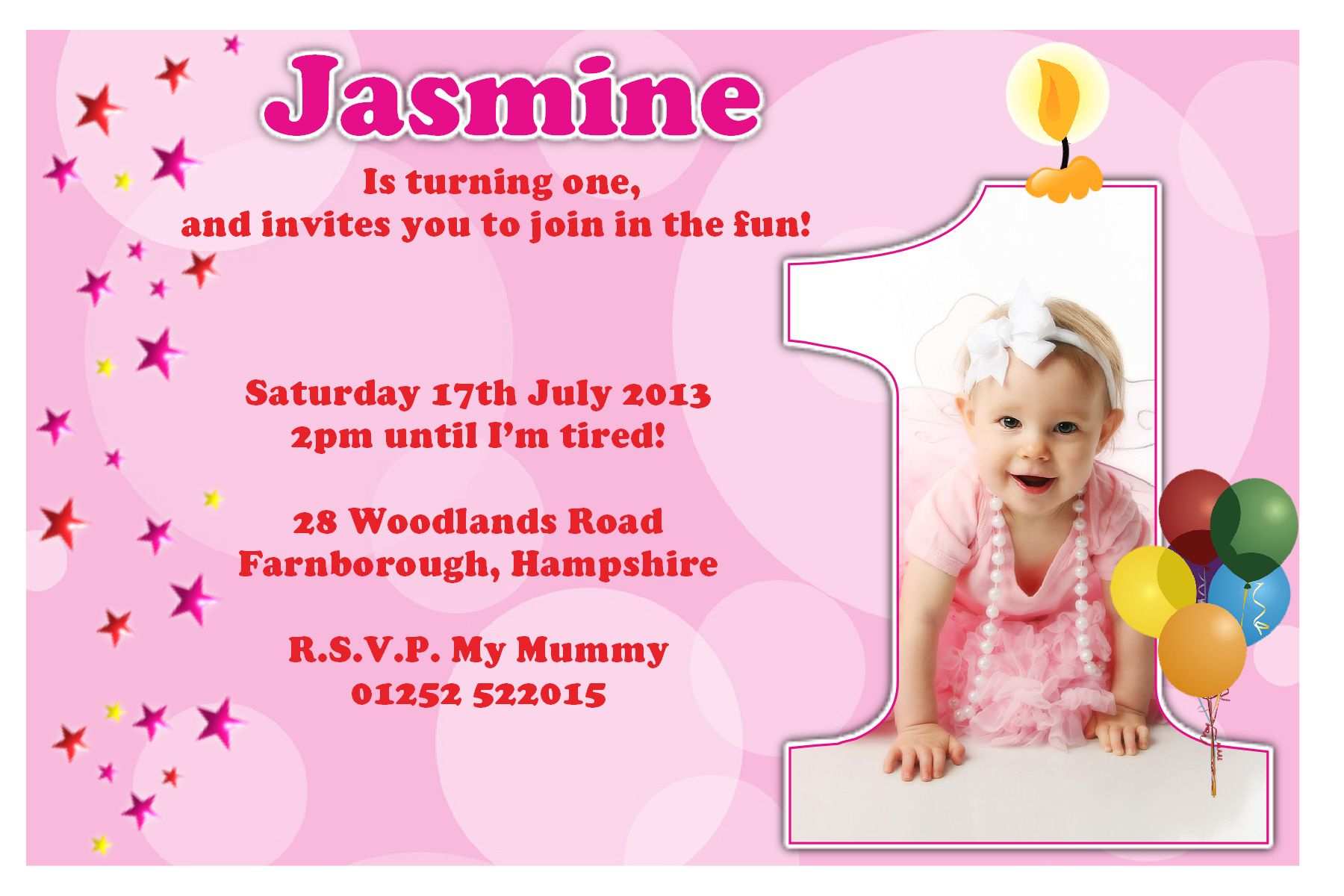 94 Customize Our Free Invitation Card Format For Birthday Photo for Invitation Card Format For Birthday