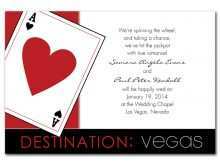 94 Customize Vegas Wedding Invitation Template PSD File by Vegas Wedding Invitation Template