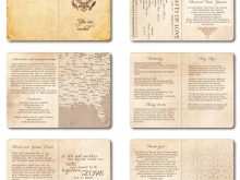 94 Free Printable Passport Wedding Invitation Template For Free with Passport Wedding Invitation Template