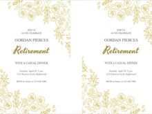 94 Printable Retirement Dinner Invitation Template Free for Ms Word for Retirement Dinner Invitation Template Free
