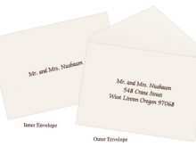 94 Visiting Example Of Wedding Invitation Envelope in Photoshop for Example Of Wedding Invitation Envelope