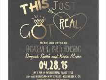 95 Adding Engagement Party Invitation Template for Ms Word by Engagement Party Invitation Template
