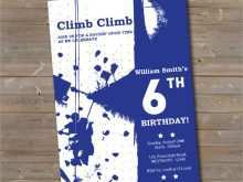 95 Adding Rock Climbing Party Invitation Template Free Layouts by Rock Climbing Party Invitation Template Free