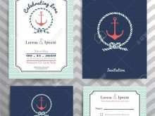 95 Best Nautical Wedding Invitation Template Free in Word for Nautical Wedding Invitation Template Free