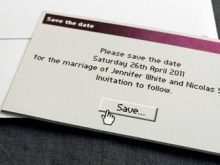 Unique Wedding Invitation Card Template