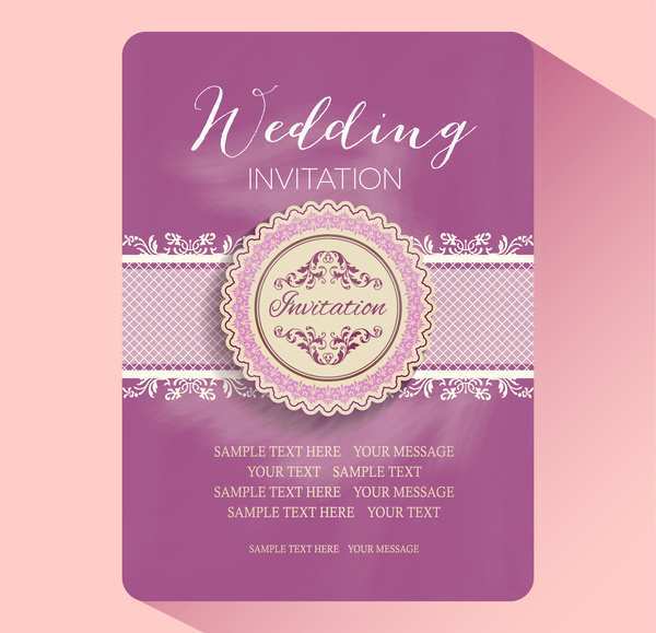 illustrator wedding invitation templates free download